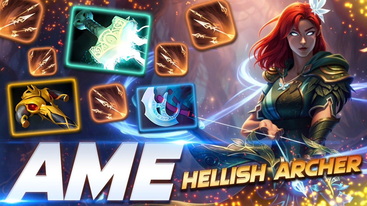 Ame Windranger Legolas - Dota 2 Pro Gameplay [Watch & Learn]