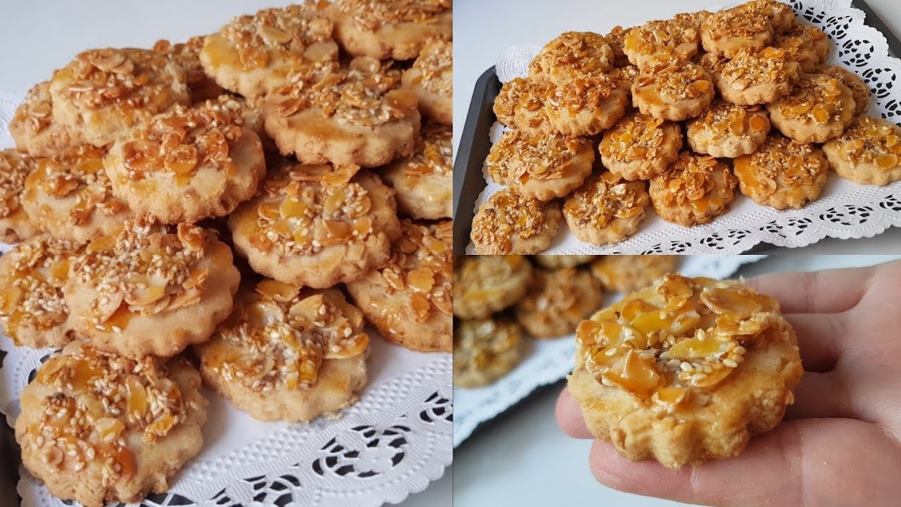 جديد حلويات العيد 2022 😋 احسن من غريبة والصابلي وجديها بابسط المقادير هشيشة كذووب فالفم شهوة منها