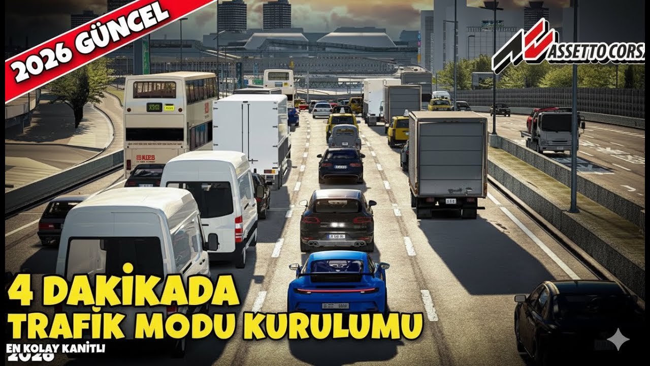 ASETTO CORSA 4 DK DA TRAFİK MODU 2026 EN GÜNCEL