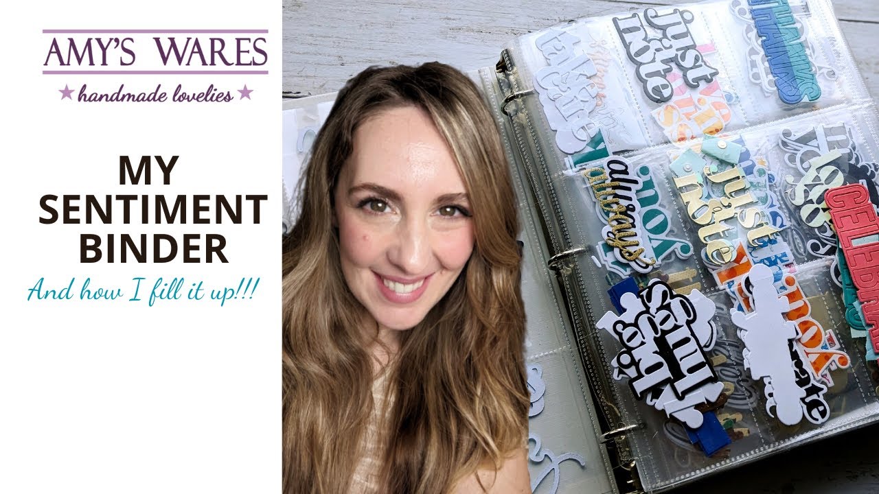 YOU ASKED FOR IT! My Sentiment Binder and How I fill it!
