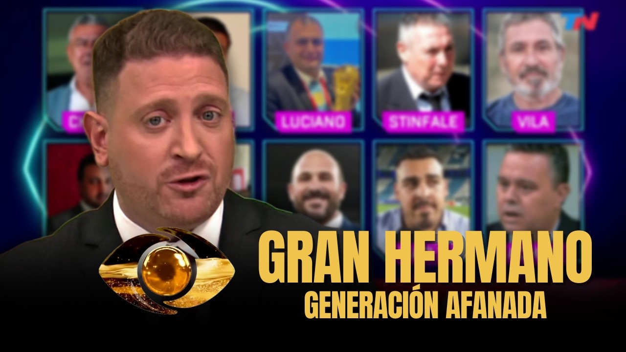 EL GRAN HERMANO DE LA AFA: ¿Quiénes son los dirigentes que extorsionan al fútbol argentino?
