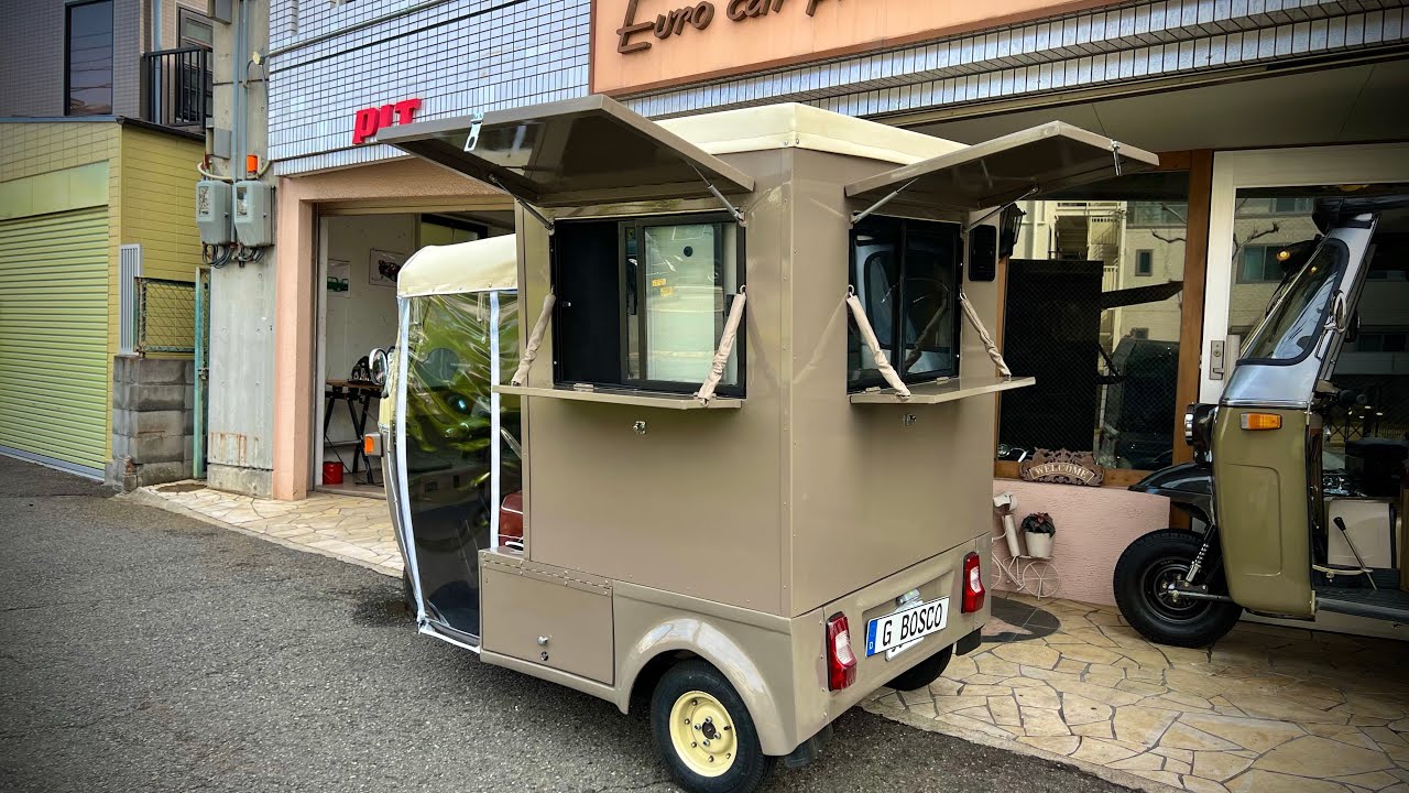 EV＊Bosco Vintage Ape  Design ☆kitchenCar ‼︎