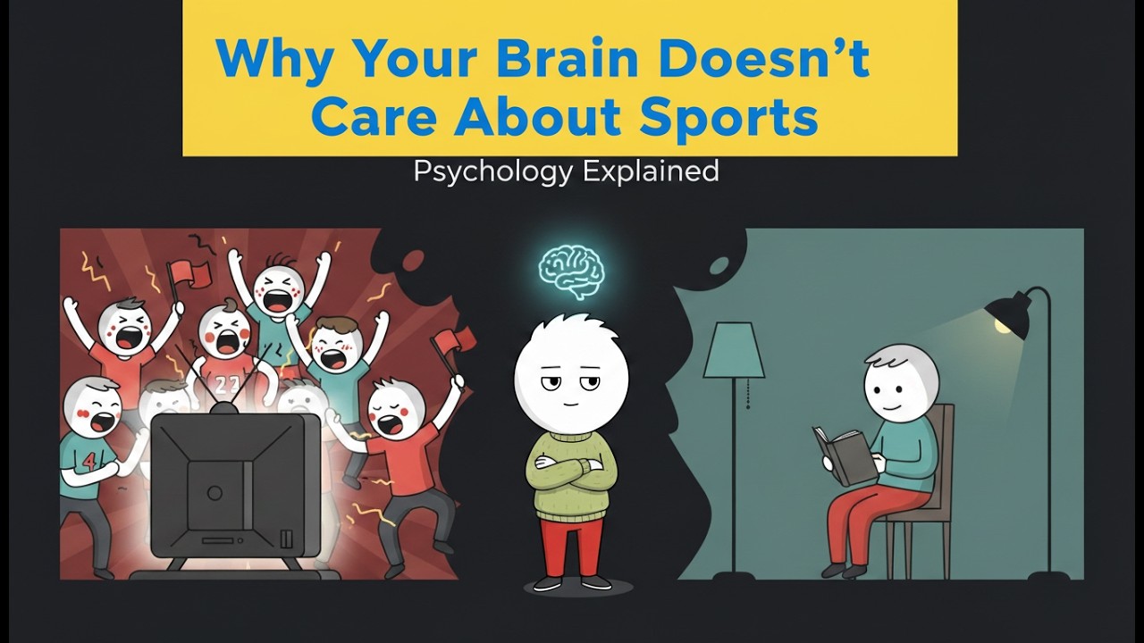 The Psychology of People Who Don’t Care About Sports