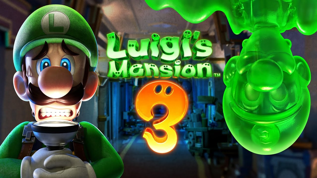 Luigis Mansion 3 002 Professor I  Gidd gefangen im Bild