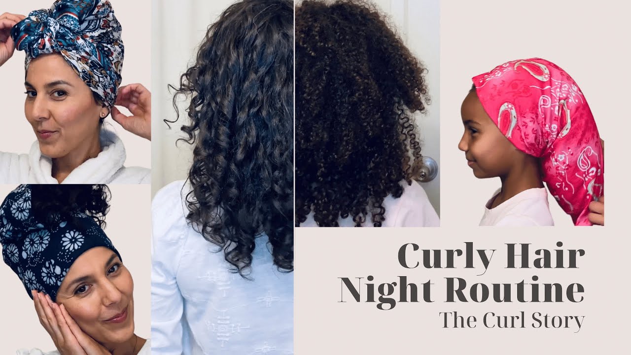 Night Routine For Curly Hair: Protect Your Curls While You Sleep | The Curl Story