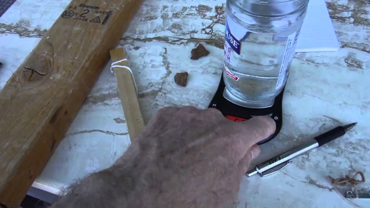 Specific Gravity Calculations for Gold Content on 3 Specimens