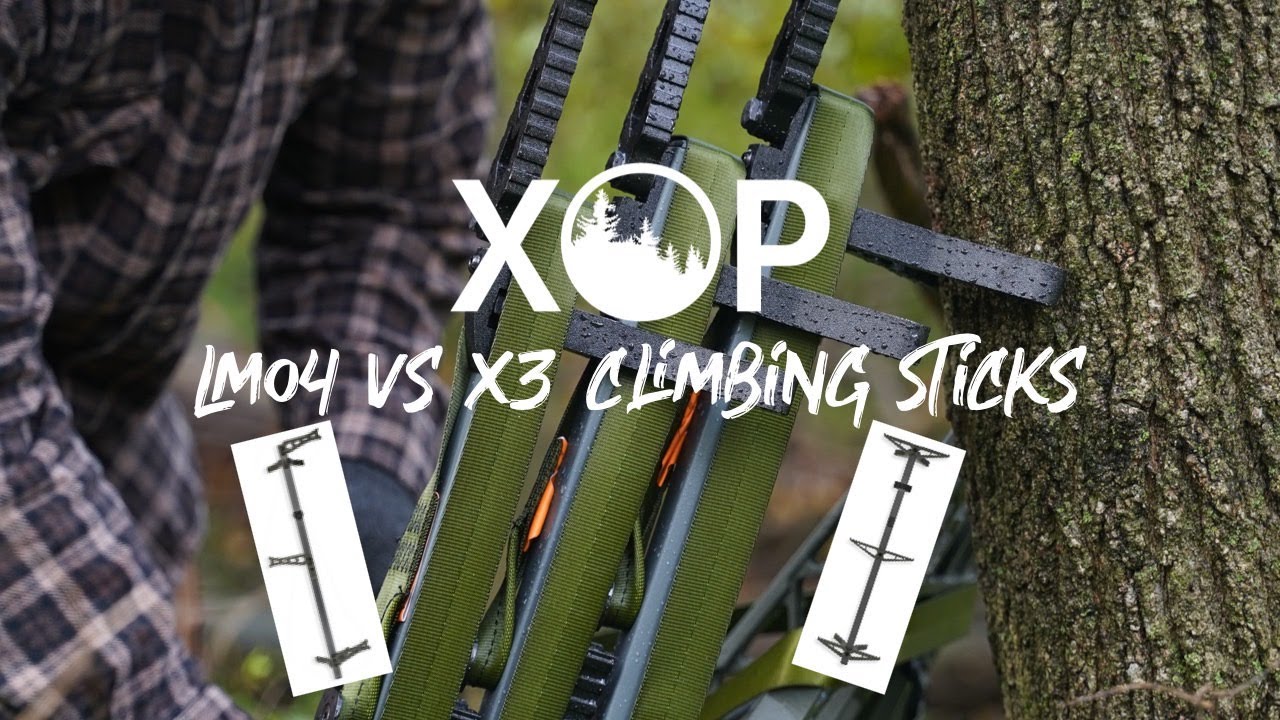 XOP X3 climbing stick vs LMO4 classic climbing stick