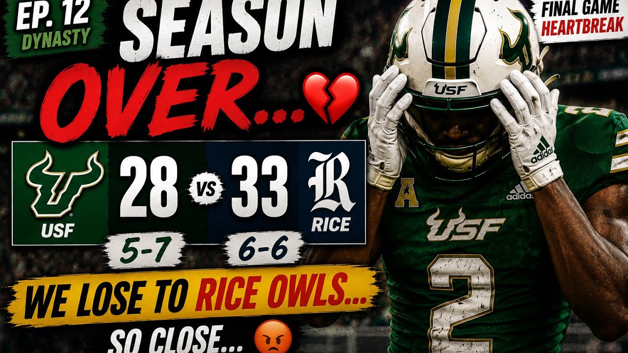 USF Dynasty EP. 12 | WE MISSED A BOWL GAME&hellip; 💔🐂