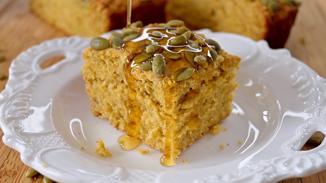 Особенно вкусно на завтрак! БАНАНОВО-КУКУРУЗНЫЙ ХЛЕБ | простой рецепт