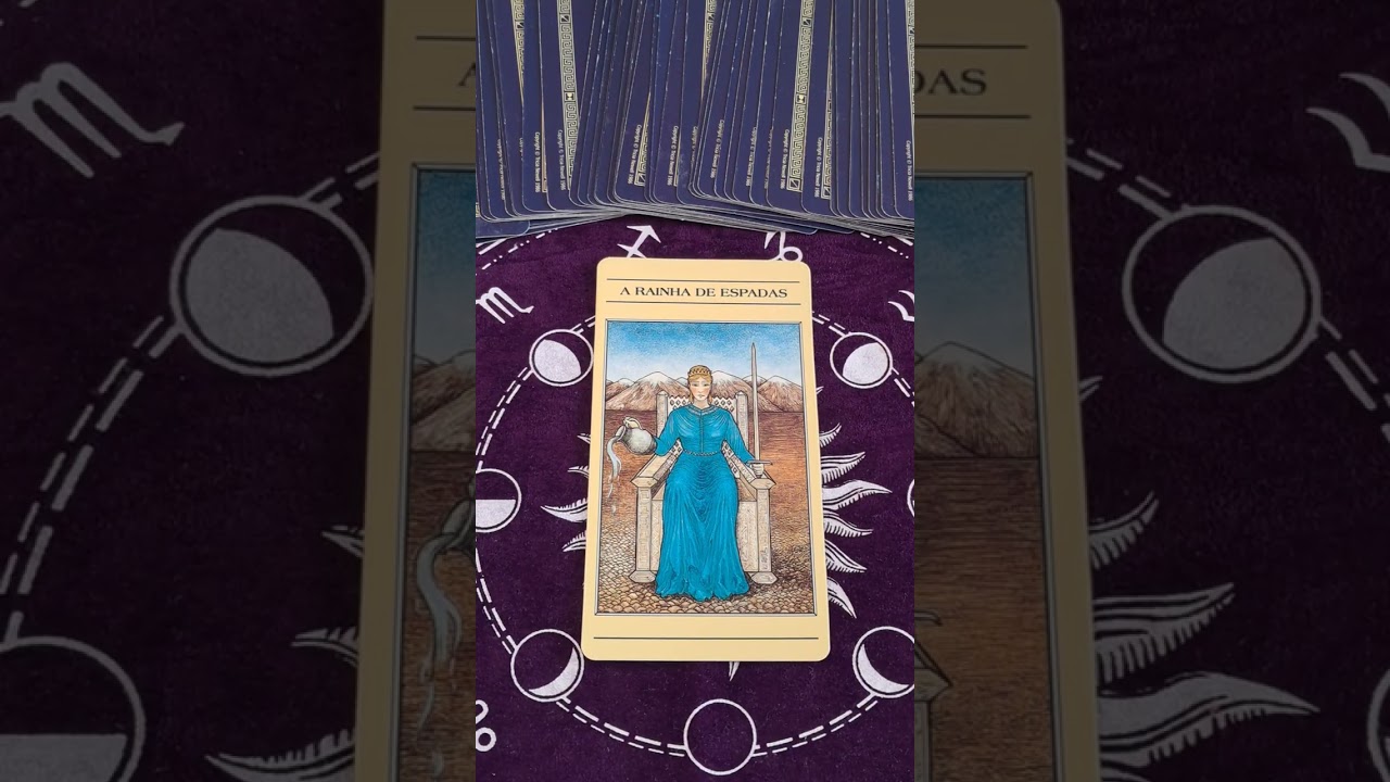 CARTA DO DIA DO TAROT (A RAINHA DE ESPADAS)