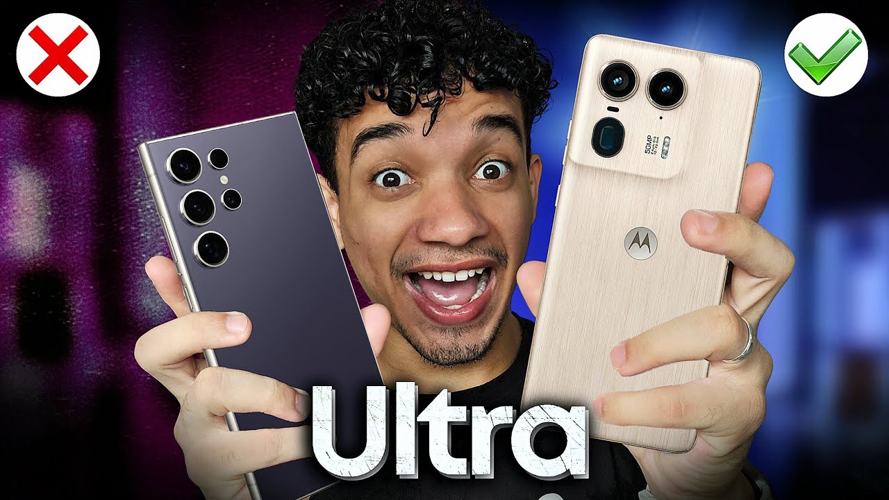 Esse celular HUMILHOU meu Galaxy S24 Ultra? Motorola Edge 50 Ultra