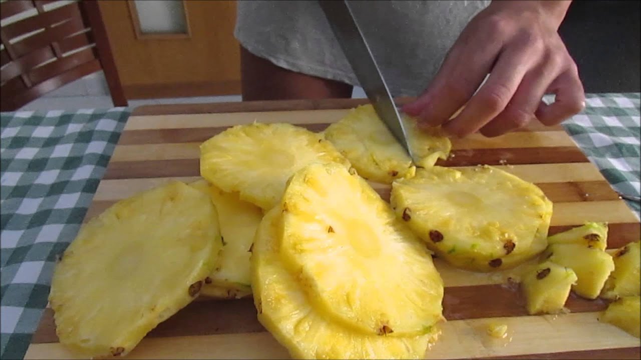 Succo di ananas fatto con il BIMBY