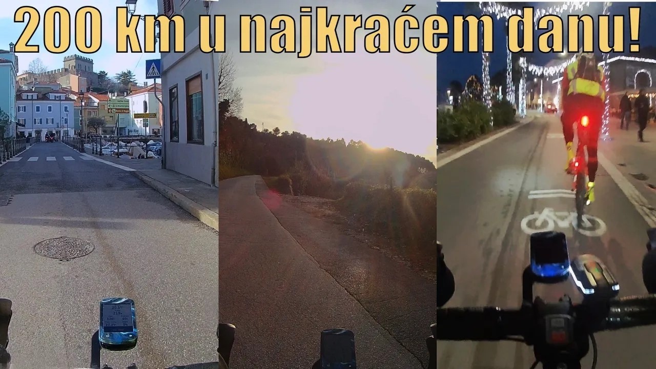Brevet od 200 km u najkraćem danu u godini, 2. dio.