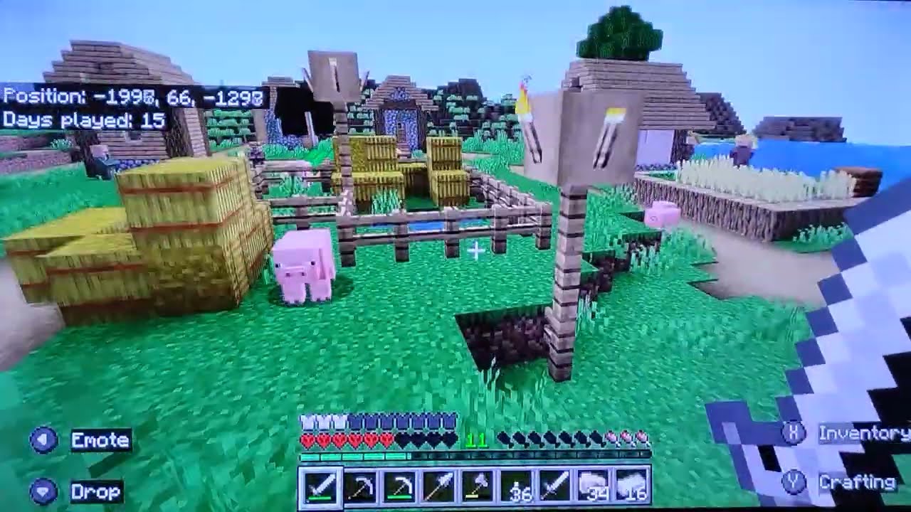 Minecraft Hardcore Episode 5 I Found A Village!