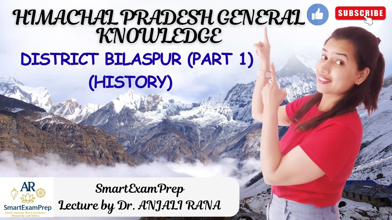 Himachal GK | District BILASPUR Part 1| Balokhara series 2026 | For Himachal Pradesh Government Exam
