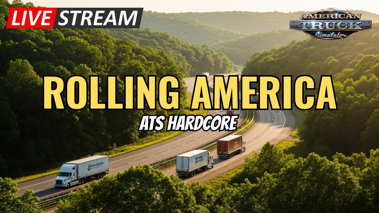 🔴LIVE: Rolling America 🇺🇸 Hardcore Hauls & Community Vibes | BadMae Logistics ATS