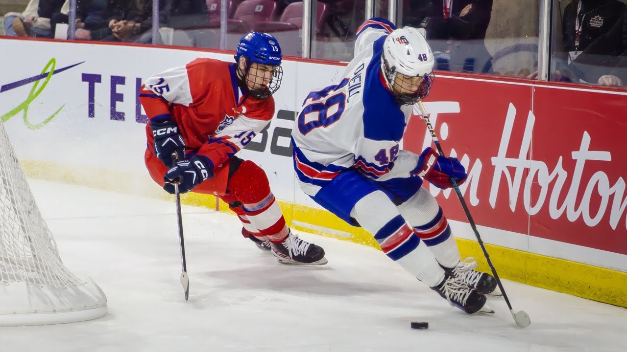 Highlights from United States vs. Czechia at the 2023 World Under-17 Hockey Challenge