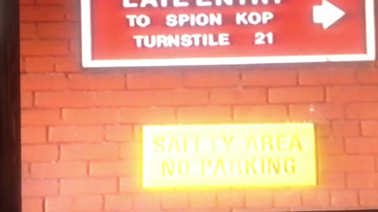 Classic footage of The Spion Kop Anfield, remembering Anfield Kop as build New Anfield Road Stand