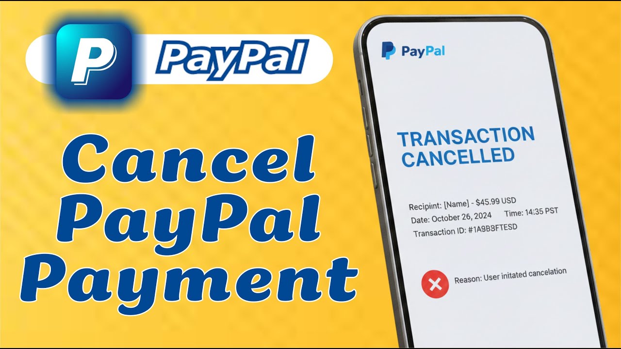 How to Cancel a PayPal Payment