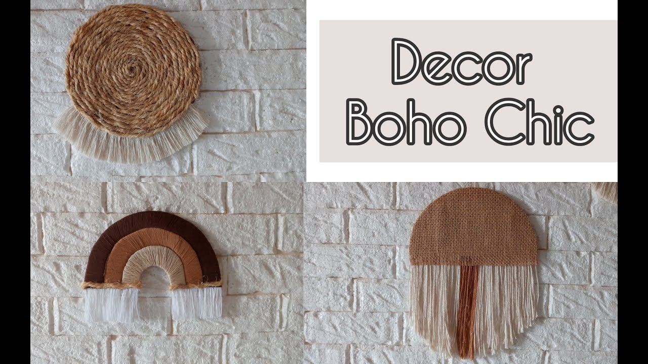 #boho #chic #decor #diy Decoração Boho super linda