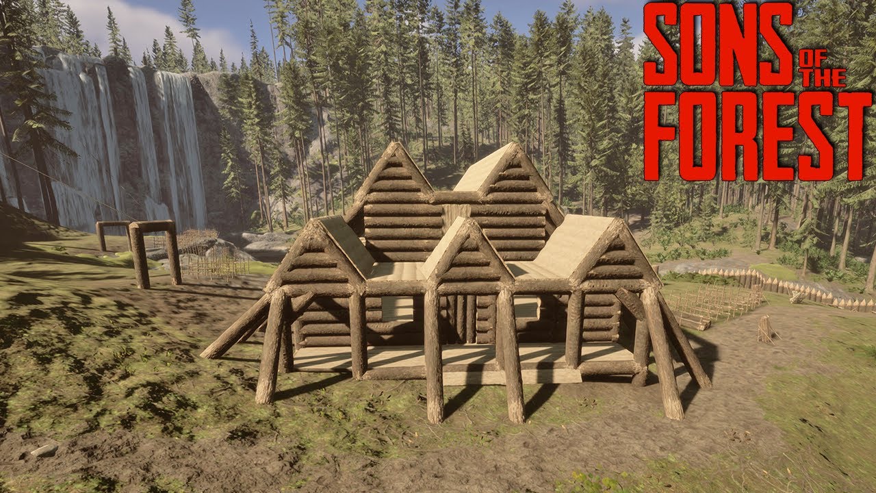 Building Complete - S1 EP10 | Sons of The Forest