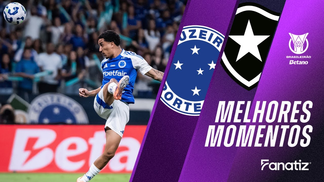 Cruzeiro 2x2 Botafogo I Melhores momentos I Brasileir&atilde;o 2022