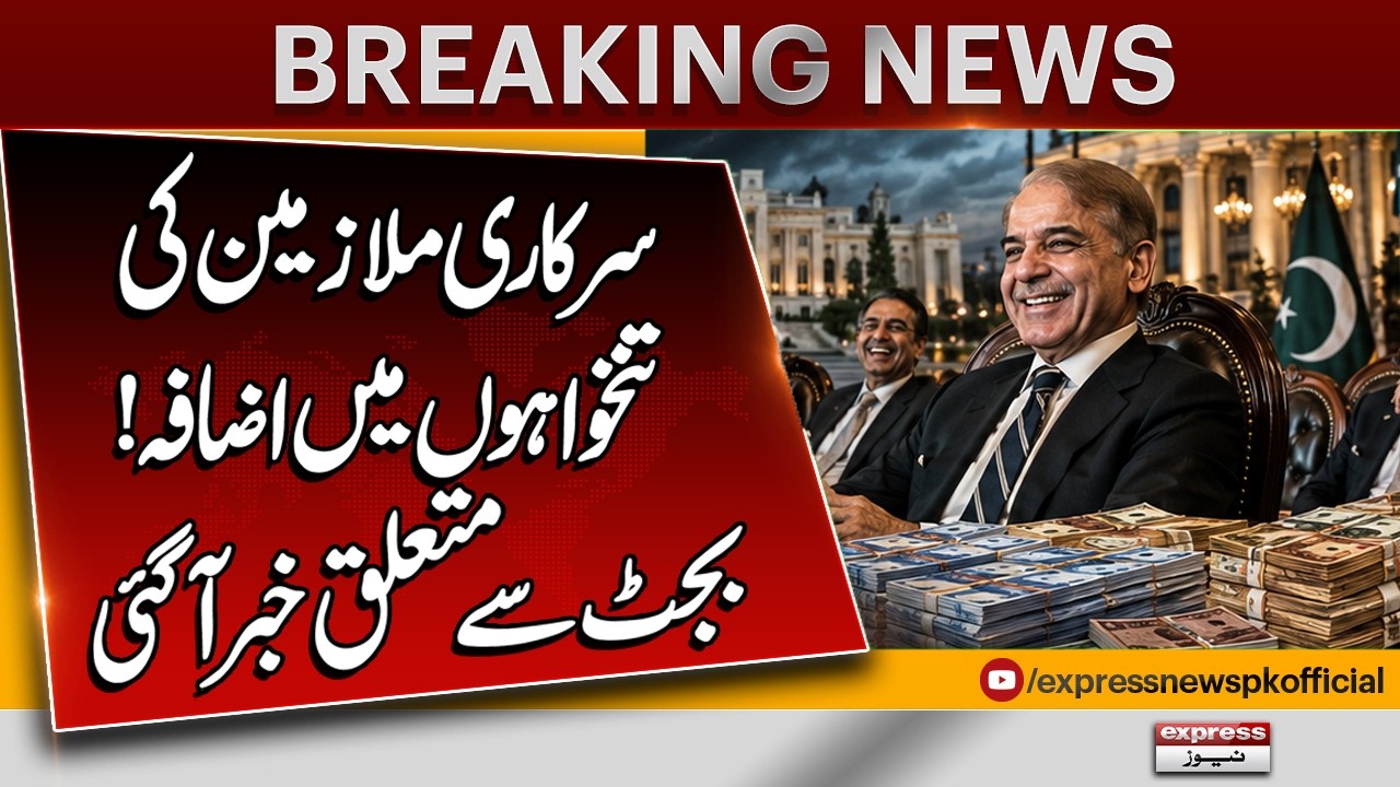 Govt Employees Salary Increase? Big Update from Budget 2026-27 |  Pakistan News