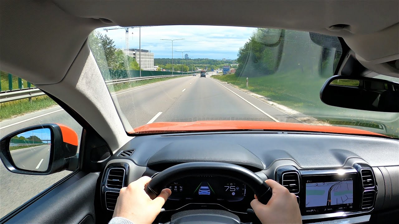 Citroen C5 Aircross (Feel) 1.5l 130HP - POV Test Drive.