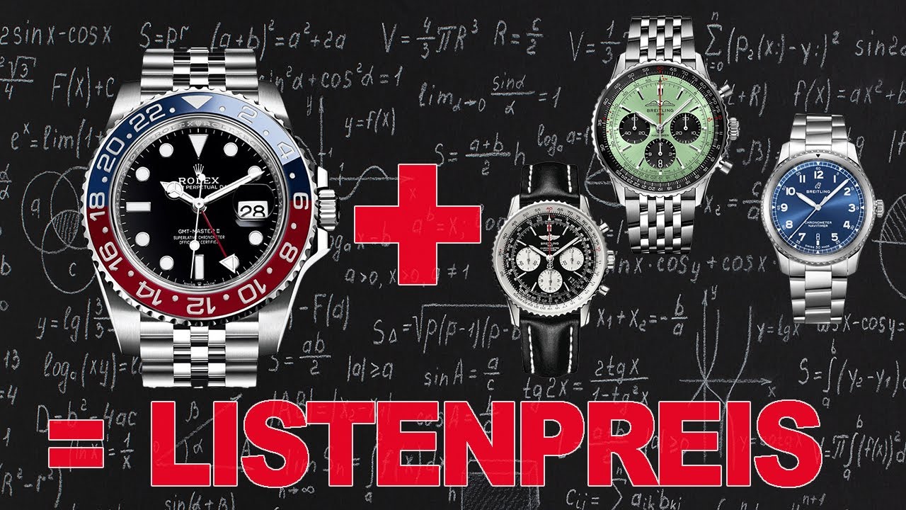 Rolex zum Listenpreis ABER nimm 3 Breitling dazu | Breitling 60% unter Preis | #204