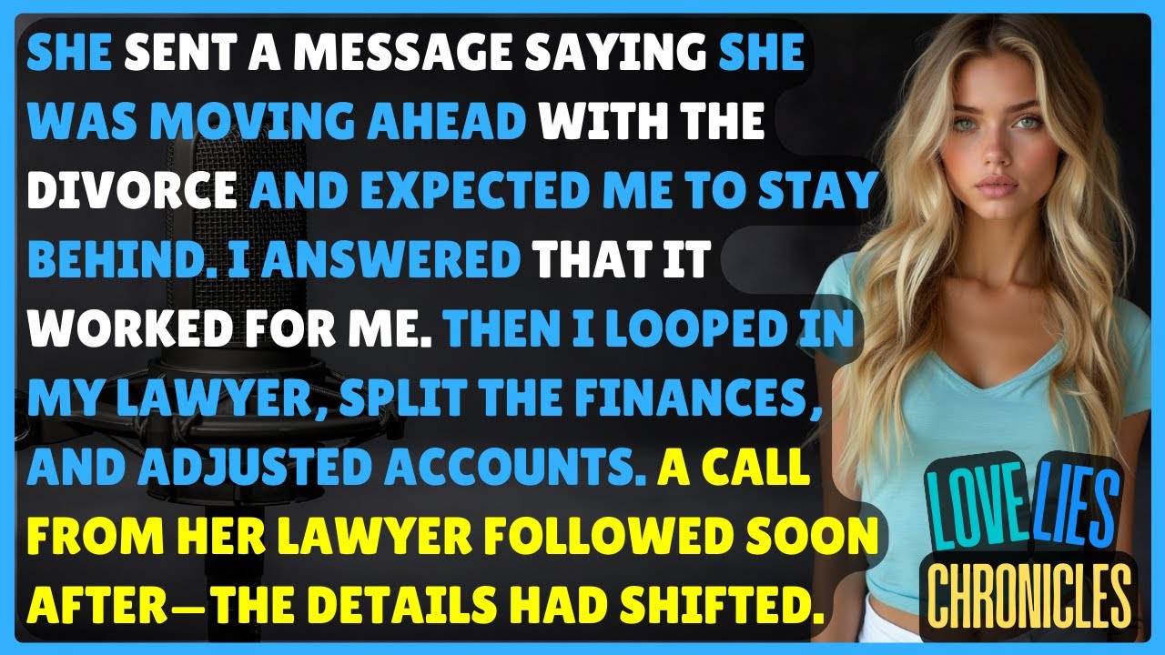 She Messaged That the Divorce Was Moving Forward, yet My Actions Quickly Reframed the Situation