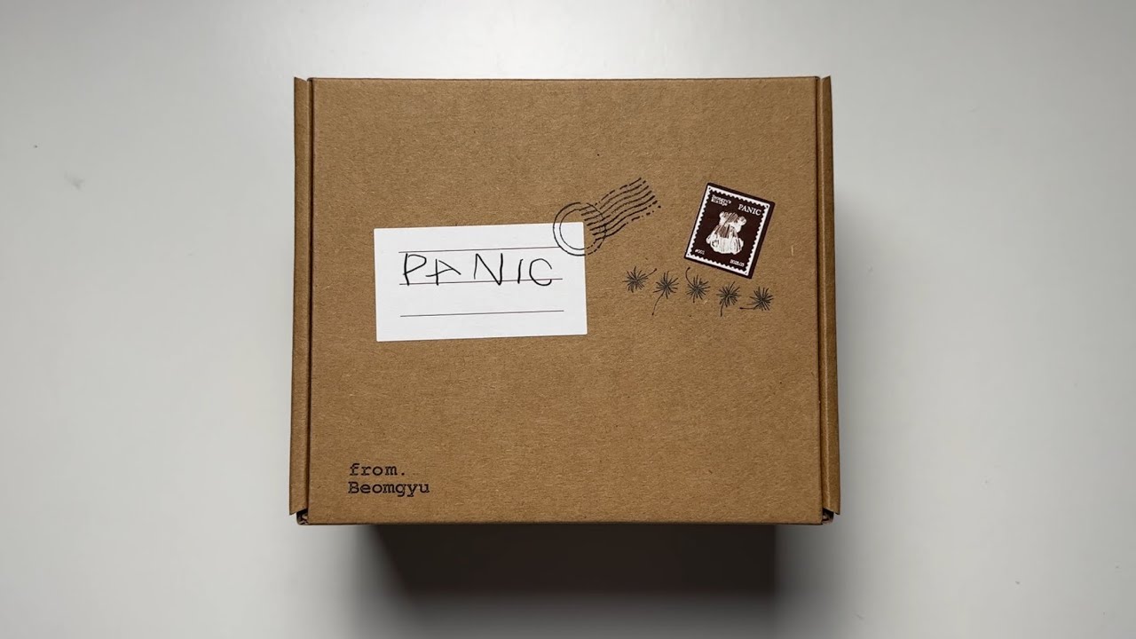 ♡Unboxing Beomgyu 범규 1st Mixtape PANIC♡