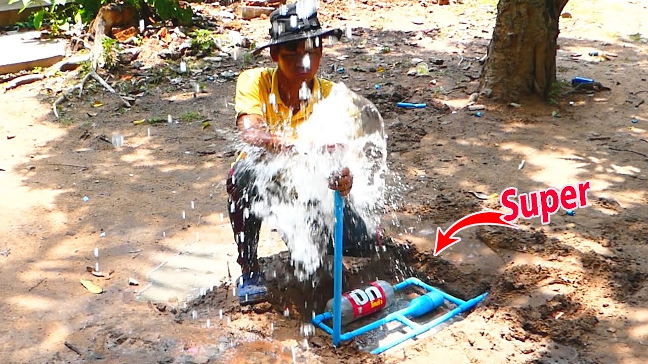 Super pressure bottle connect pvc pipe big to small  many people never know this!