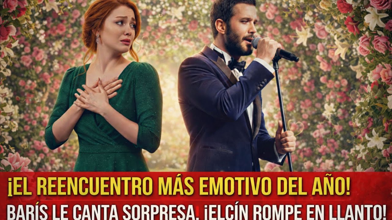 Las lágrimas de Elçin Sangu corrieron como una inundación cuando Barış Arduç subió al escenario!
