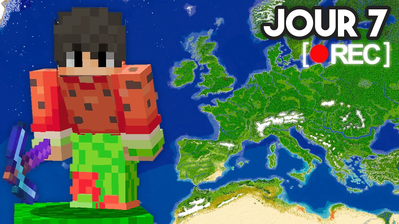 🔴Je Construit mon PAYS sur mon serveur Minecraft..