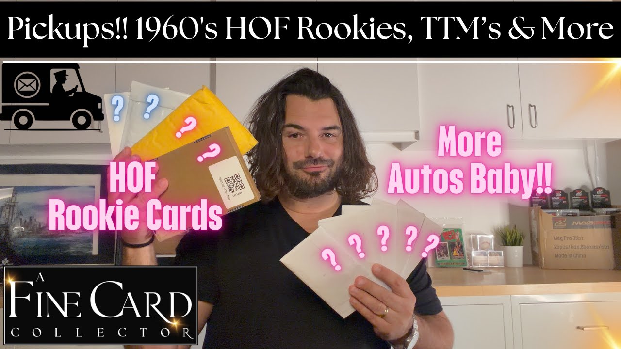 VINTAGE GOLD & AUTOS! 1960's HOF Rookie Cards + Mystery TTM Wins + Cubs 🔥!