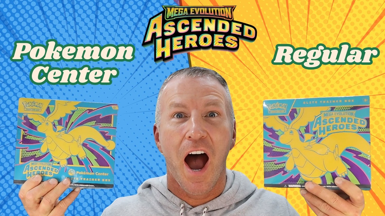 Pokémon Ascended Heroes ETB Opening! Pokémon Center vs Regular – Which Has Better Pulls?