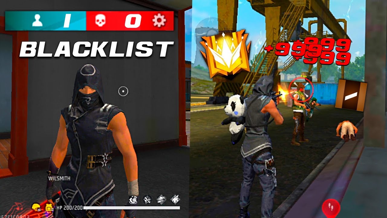 Probé Entrar a la BLACKLIST en Free Fire😈 ¿SOY HACKER?☠️
