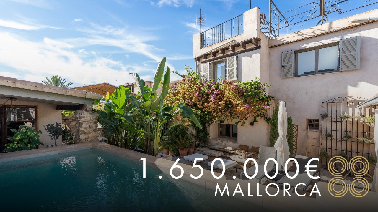 Mallorcan Wine Townhouse from the 1.700's
