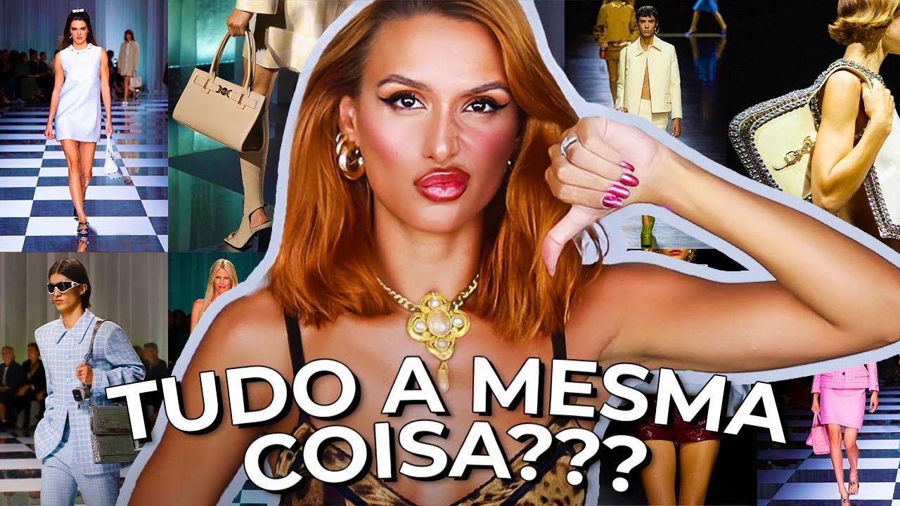 O QUE ACONTECEU COM A GUCCI E A VERSACE NO MILÃO FASHION WEEK??? SS24