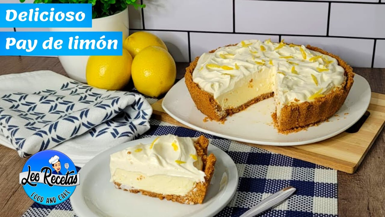 PIE DE LIM&Oacute;N SIN HORNO S&Ugrave;PER F&Aacute;CIL ⎪ PAY DE LIMON