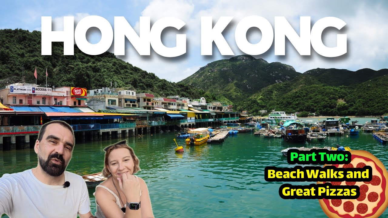 🇭🇰 I spent $20 on HONG KONG Street Food! 🥟 Best Cheap Eats on Lamma Island #budgettravel #food