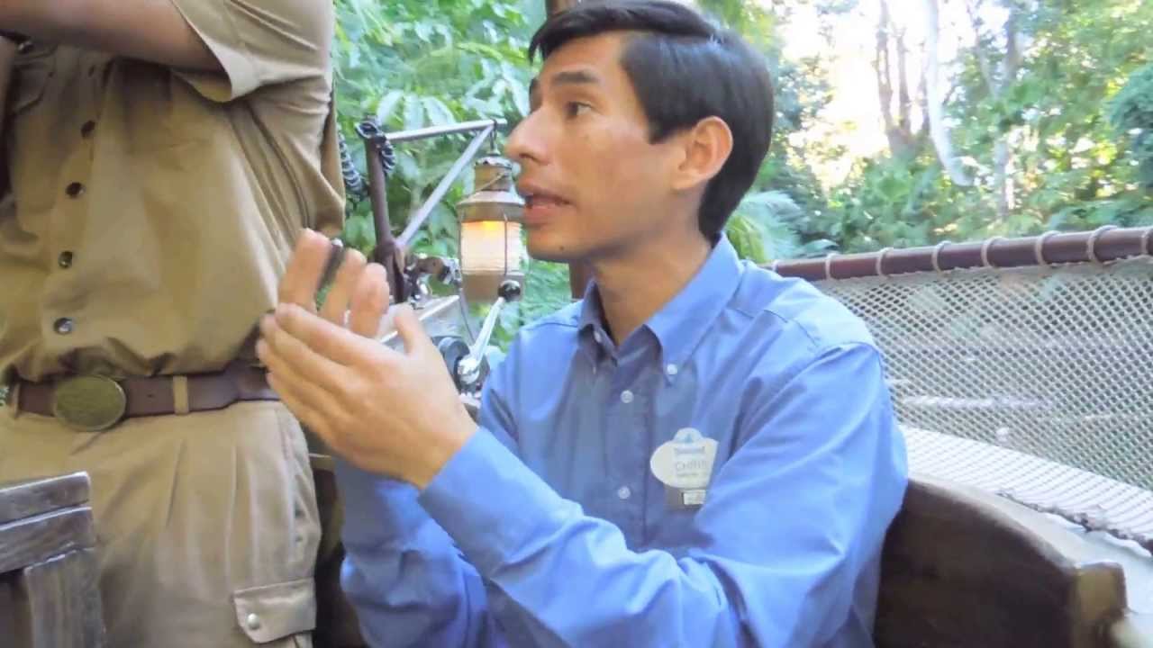 Chris Interprets the first Part of Jungle Cruise into Sign Language