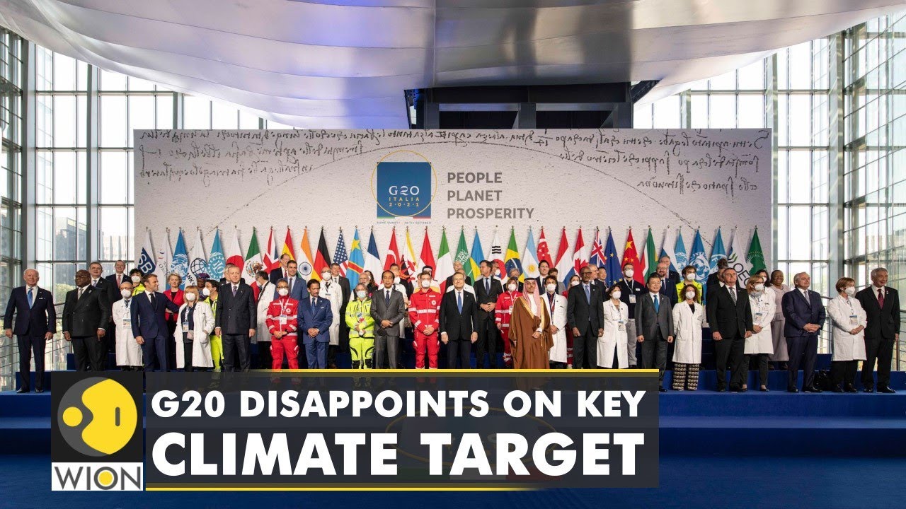 G20 Rome summit concludes, leaders to limit global warming to 1.5 degrees Celsius | WION News