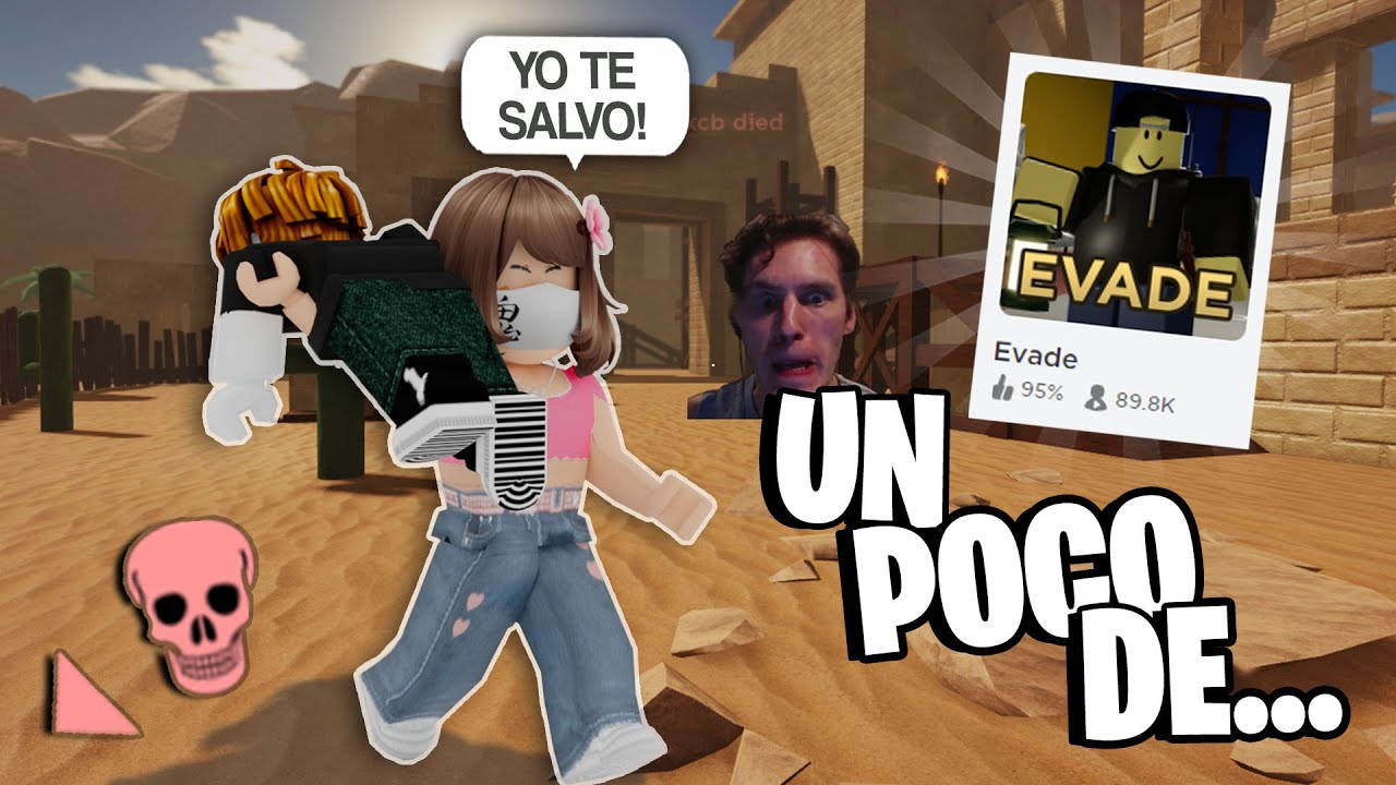 UN POCO DE EVADE EN ROBLOX 😳