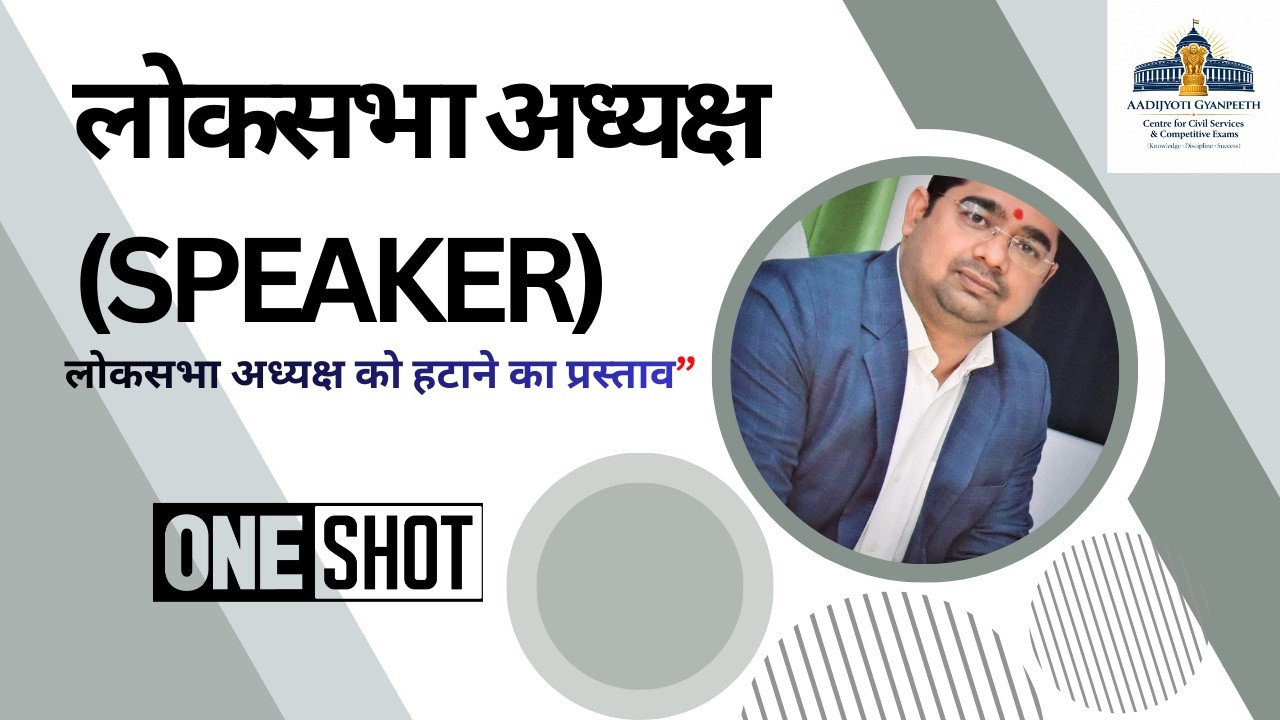 Removal of Lok Sabha Speaker | Article 94 | on shot  Indian Polity for UPSC & All Exams”