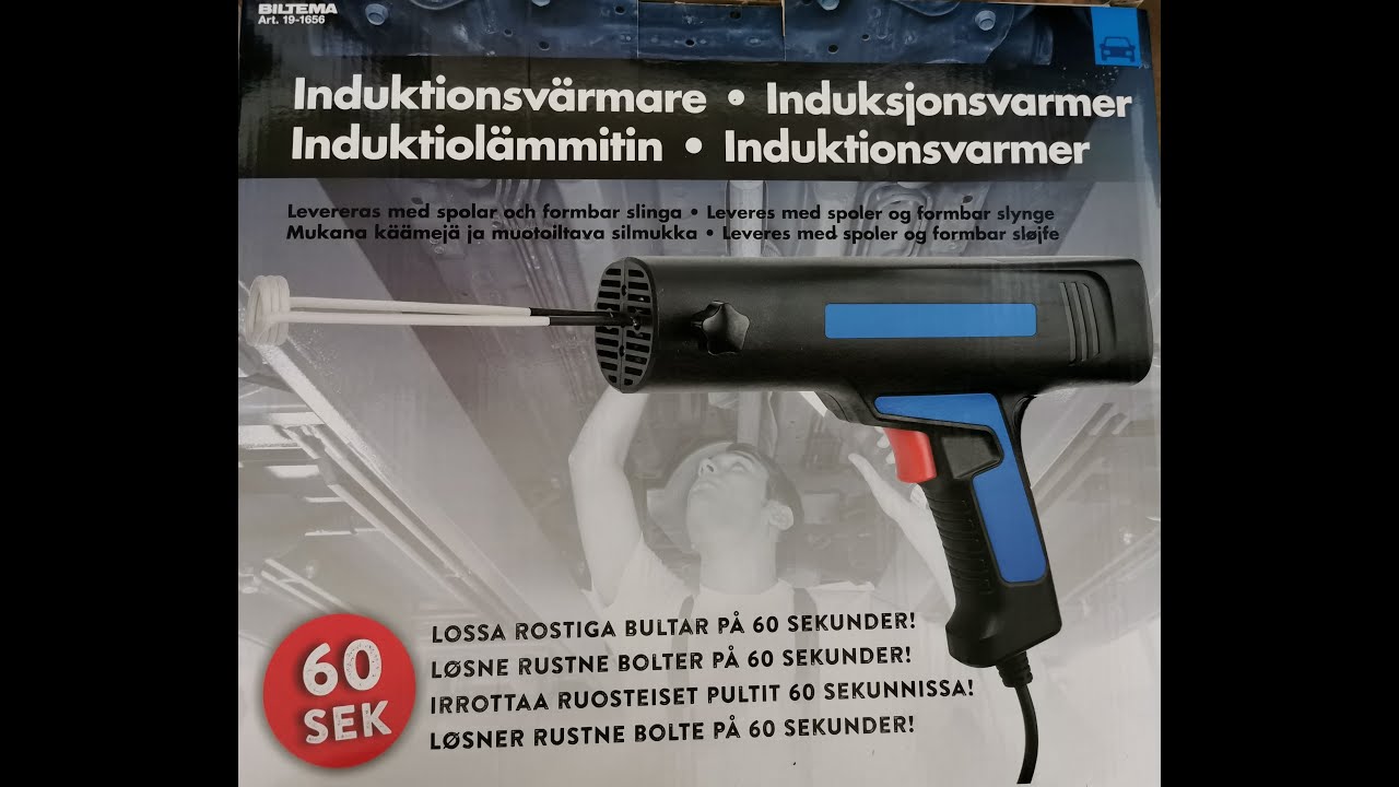 Unboxning Induktionvärmare från #Biltema. #induksjonvarmer #induktionlämmitin #induktionsvarmer