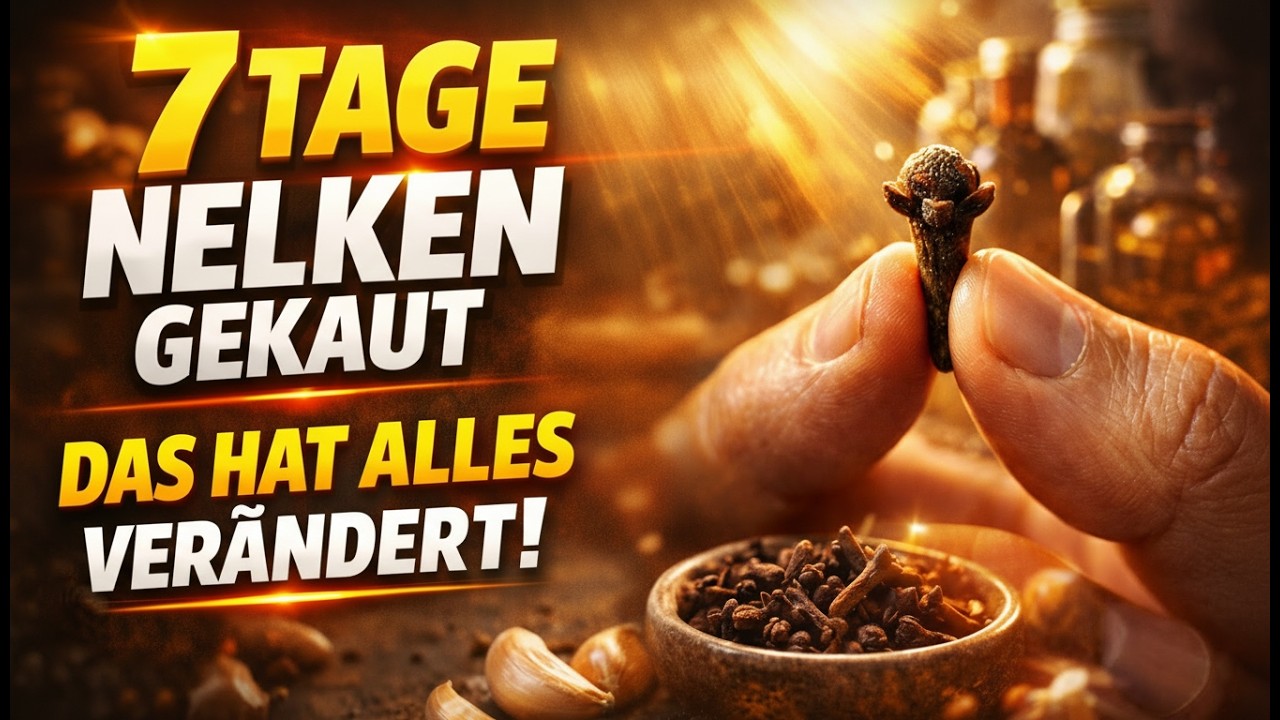 **7 Tage Nelken gekaut – und mein Körper reagierte völlig unerwartet!**