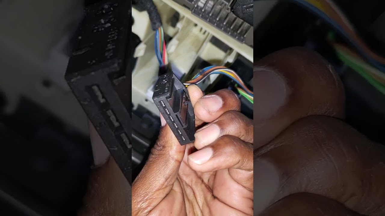 BMW x5 reverse bulb /brake bulb replacement, tail light removal