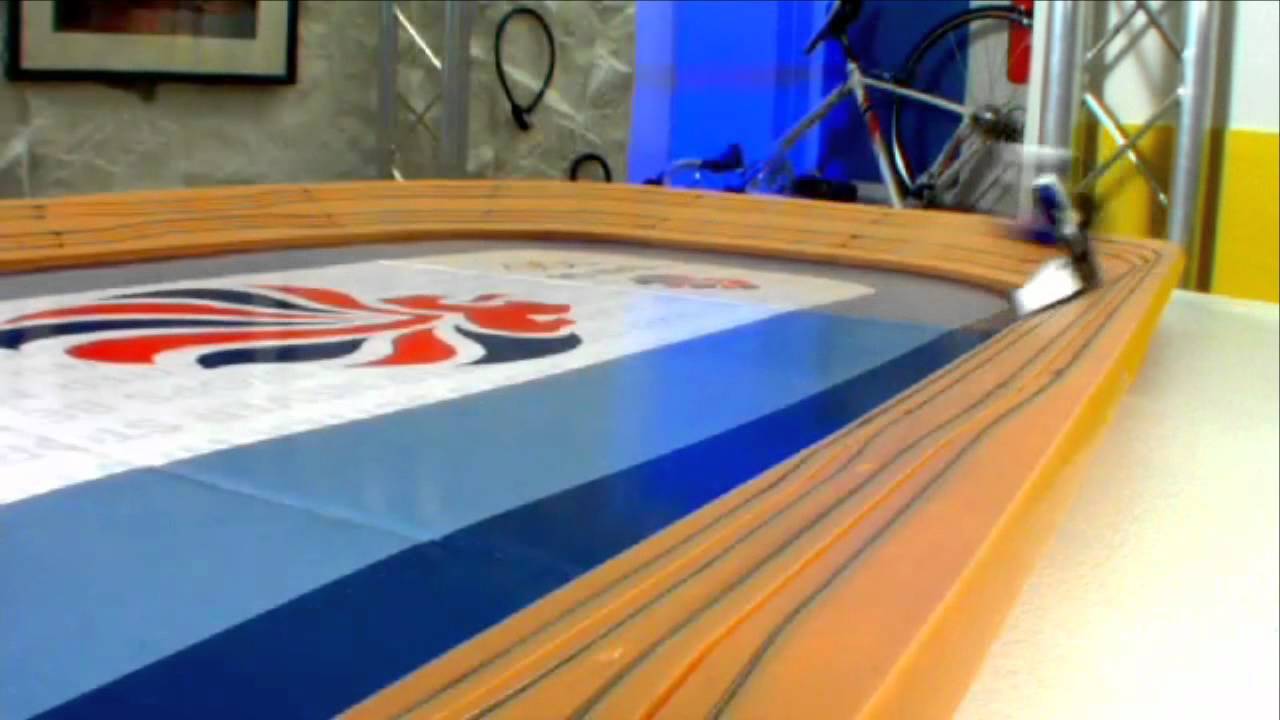 Micro Scalextric Team GB Track Cycling Velodrome Set