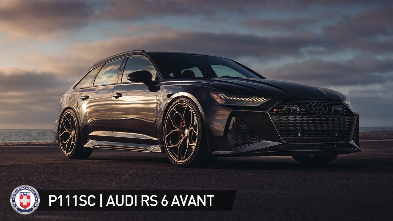 WORLDS FIRST Audi RS 6 Avant on HRE Wheels!